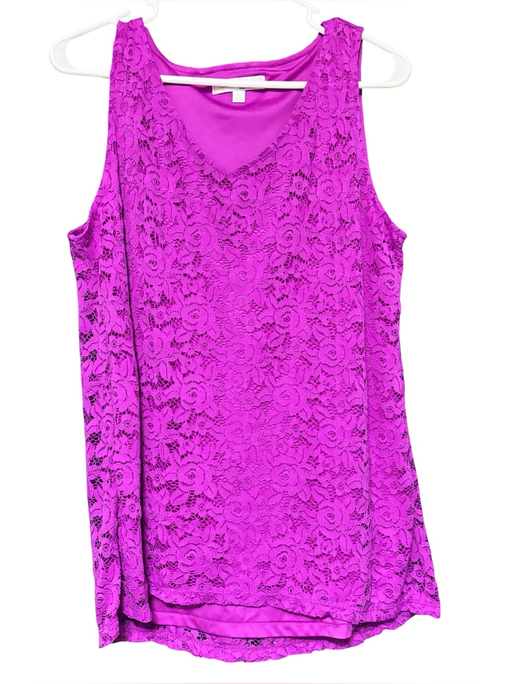 Company Ellen Tracy Blouse Sleeveless Blouse Size Large
